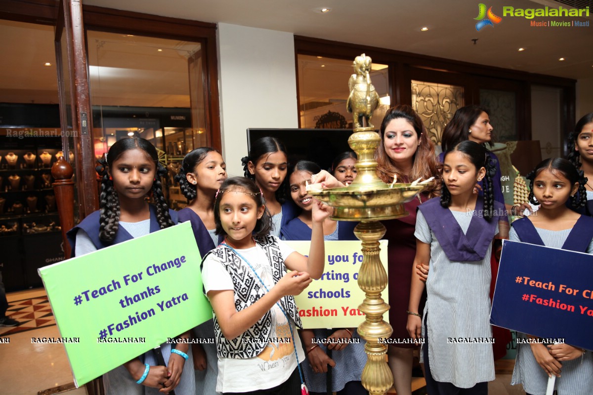 Kamini Saraf’s Fashion Yatra at Taj Krishna, Banjara Hills, Hyderabad