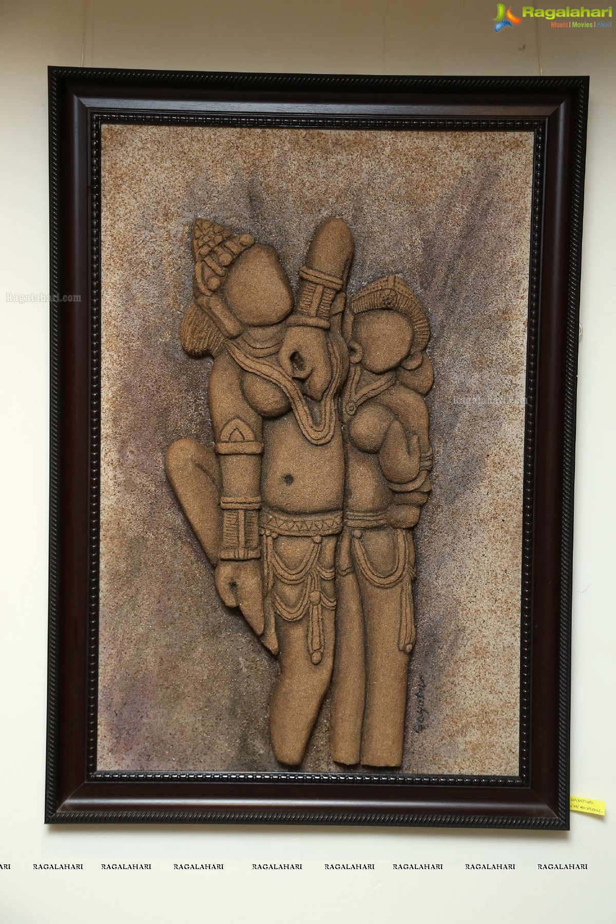 Exhibition of Murals and Paintings of Khajuraho Temple Sculptures at Muse Art Gallery, Hyderabad