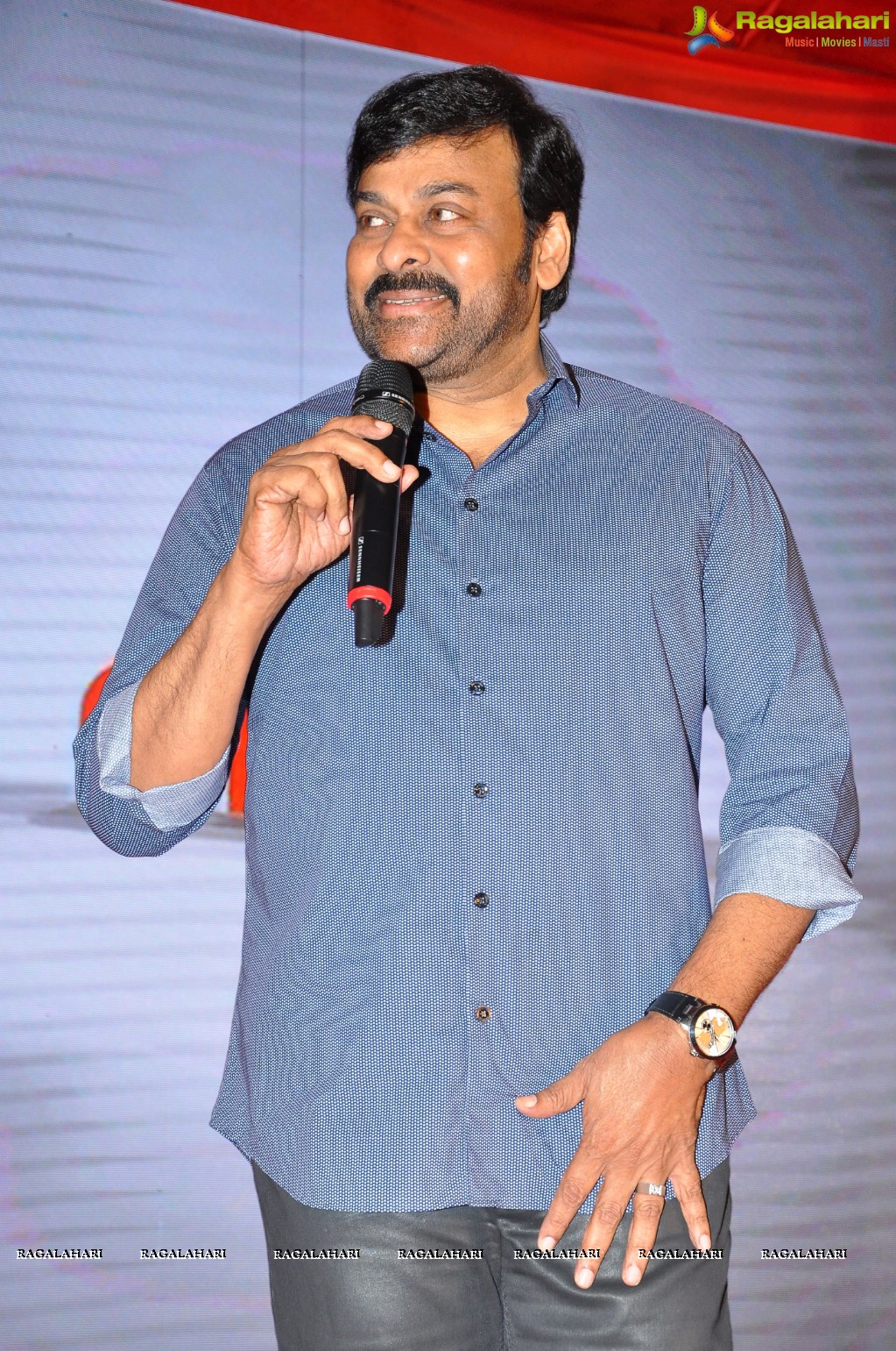 Chiranjeevi launches Star MAA Logo