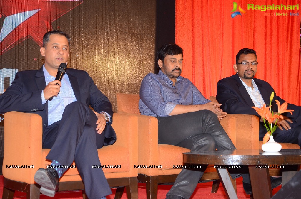 Chiranjeevi launches Star MAA Logo