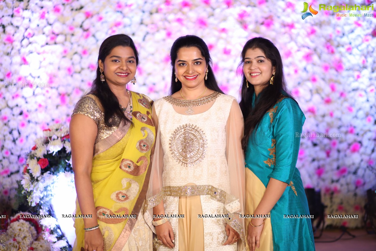 25th Wedding Anniversary Celebrations of Madhu Goud and Saritha at JRC Convention Center, Hyderabad