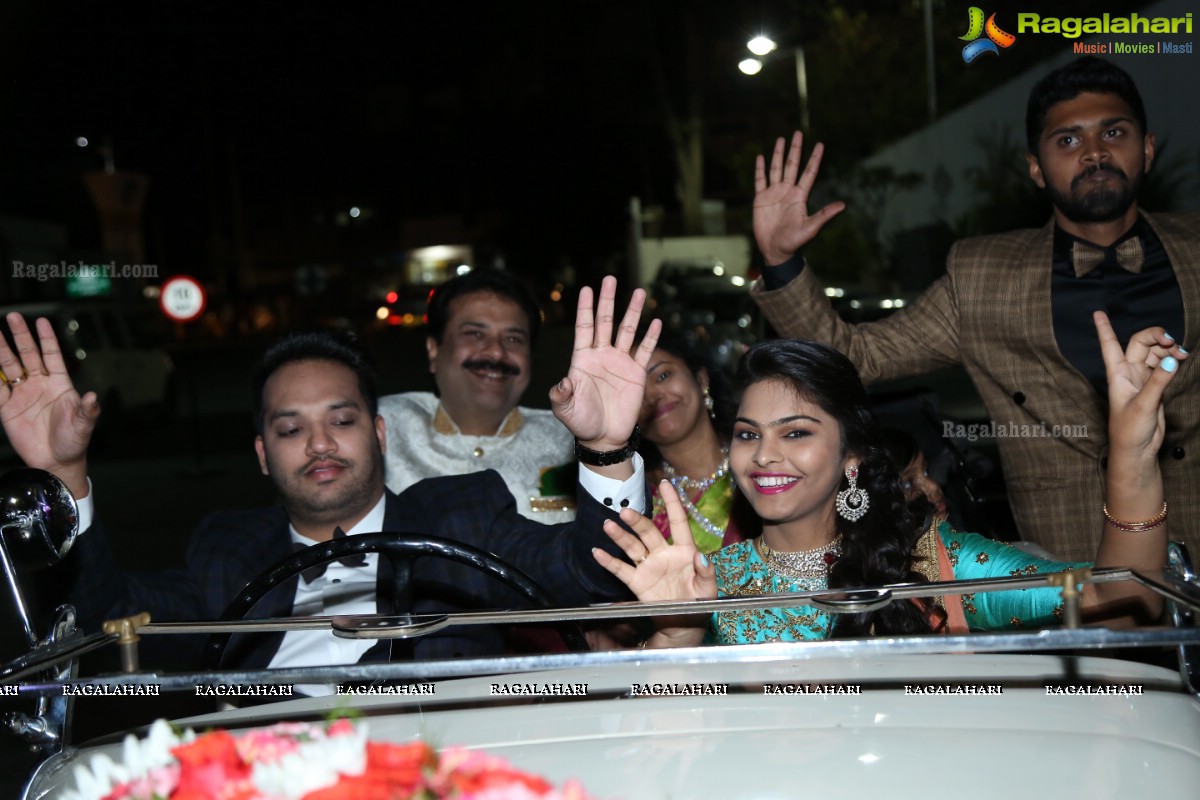 25th Wedding Anniversary Celebrations of Madhu Goud and Saritha at JRC Convention Center, Hyderabad