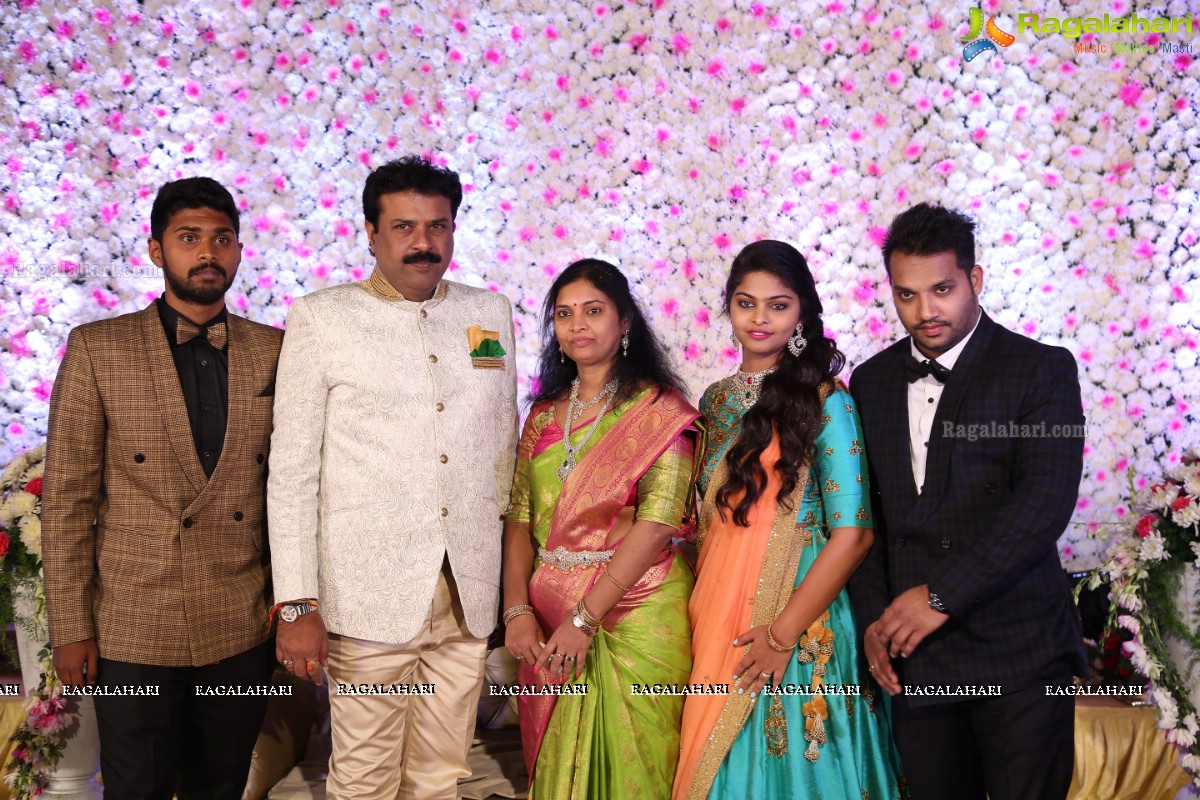 25th Wedding Anniversary Celebrations of Madhu Goud and Saritha at JRC Convention Center, Hyderabad