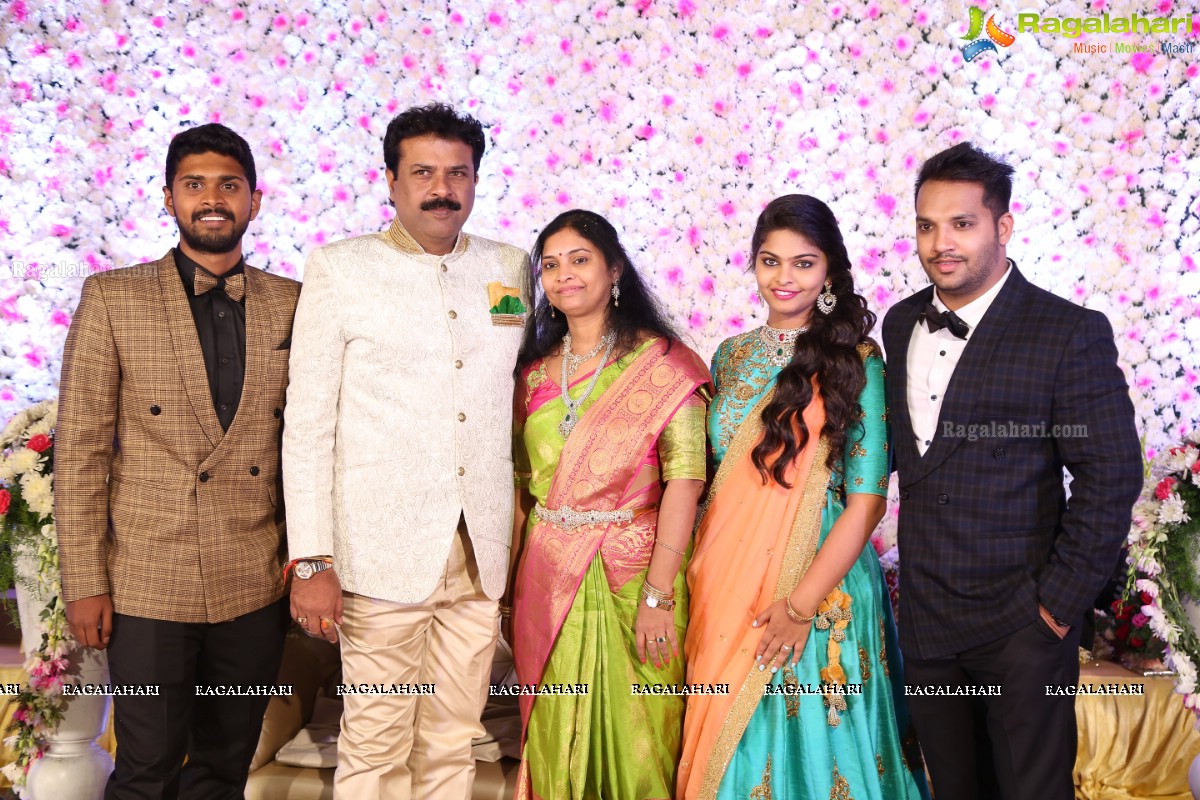 25th Wedding Anniversary Celebrations of Madhu Goud and Saritha at JRC Convention Center, Hyderabad