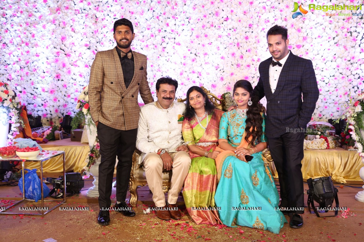 25th Wedding Anniversary Celebrations of Madhu Goud and Saritha at JRC Convention Center, Hyderabad