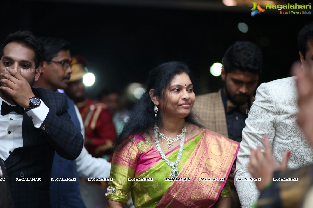 25th Wedding Anniversary Celebrations of Madhu Goud and Saritha at JRC Convention Center, Hyderabad