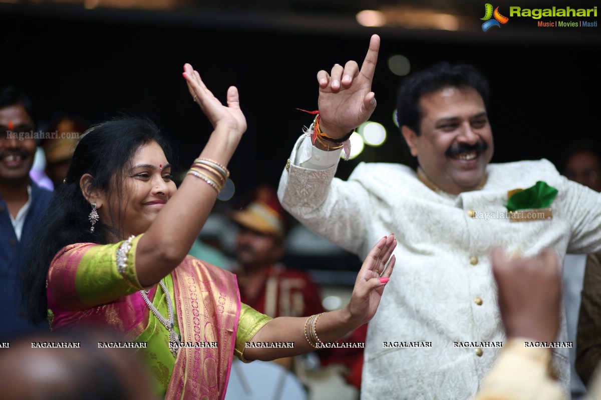 25th Wedding Anniversary Celebrations of Madhu Goud and Saritha at JRC Convention Center, Hyderabad