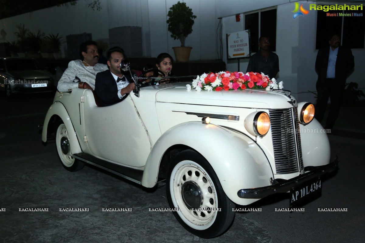 25th Wedding Anniversary Celebrations of Madhu Goud and Saritha at JRC Convention Center, Hyderabad