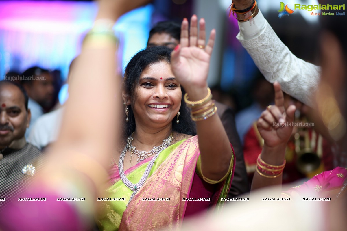 25th Wedding Anniversary Celebrations of Madhu Goud and Saritha at JRC Convention Center, Hyderabad