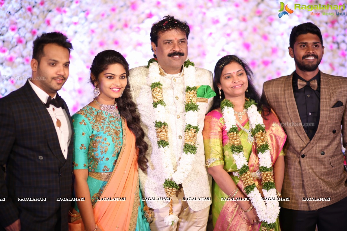 25th Wedding Anniversary Celebrations of Madhu Goud and Saritha at JRC Convention Center, Hyderabad