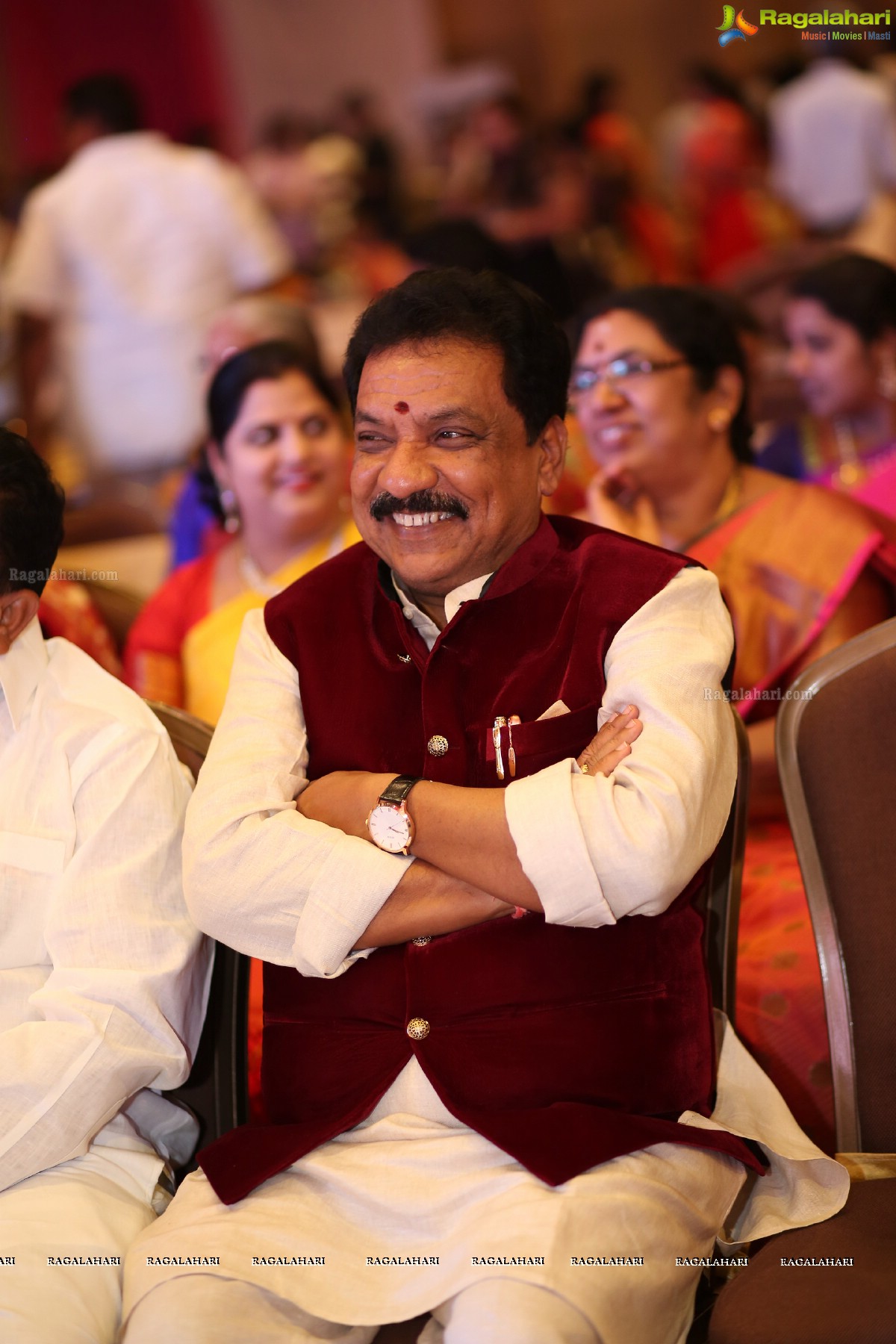 25th Wedding Anniversary Celebrations of Madhu Goud and Saritha at JRC Convention Center, Hyderabad