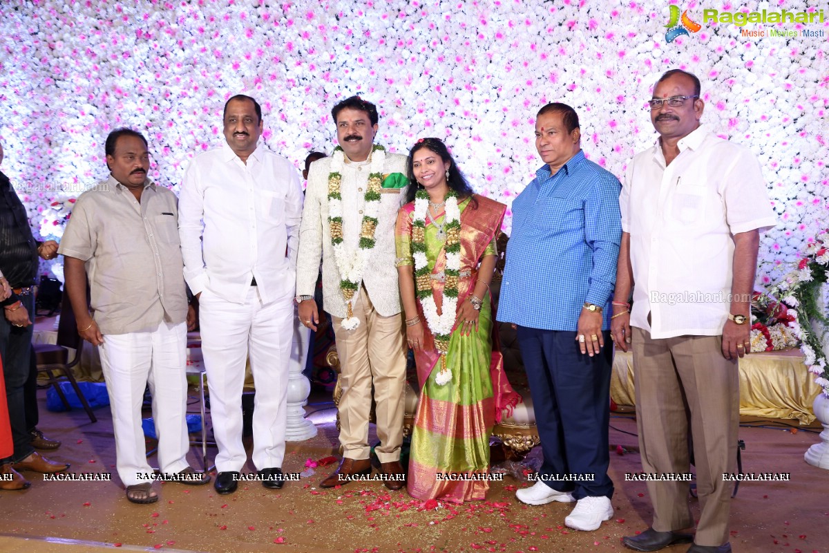 25th Wedding Anniversary Celebrations of Madhu Goud and Saritha at JRC Convention Center, Hyderabad