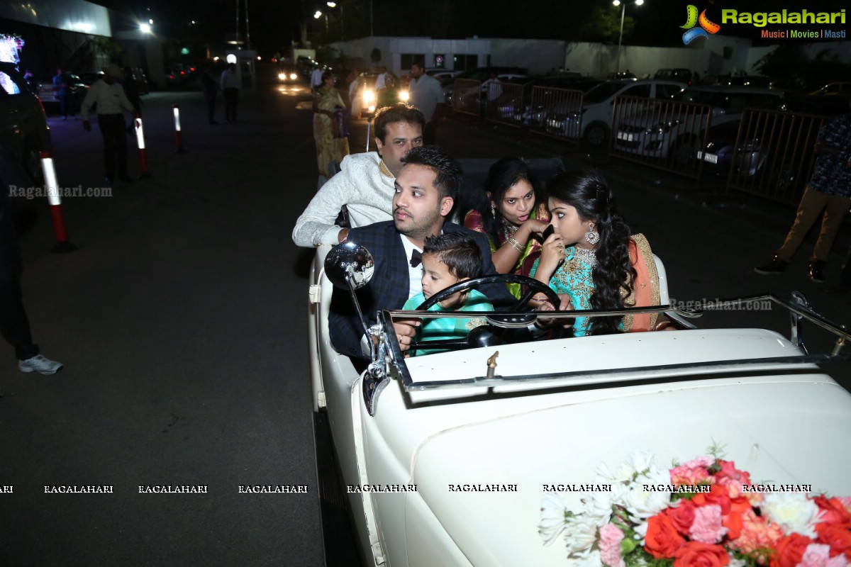 25th Wedding Anniversary Celebrations of Madhu Goud and Saritha at JRC Convention Center, Hyderabad