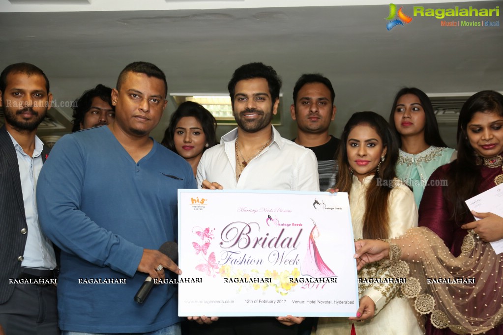 Marriage Needs Bridal Fashion Week 2017 Logo Launch, Hyderabad