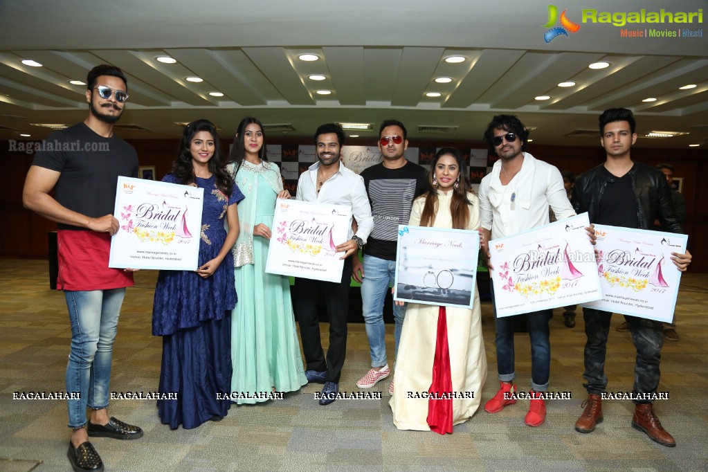 Marriage Needs Bridal Fashion Week 2017 Logo Launch, Hyderabad