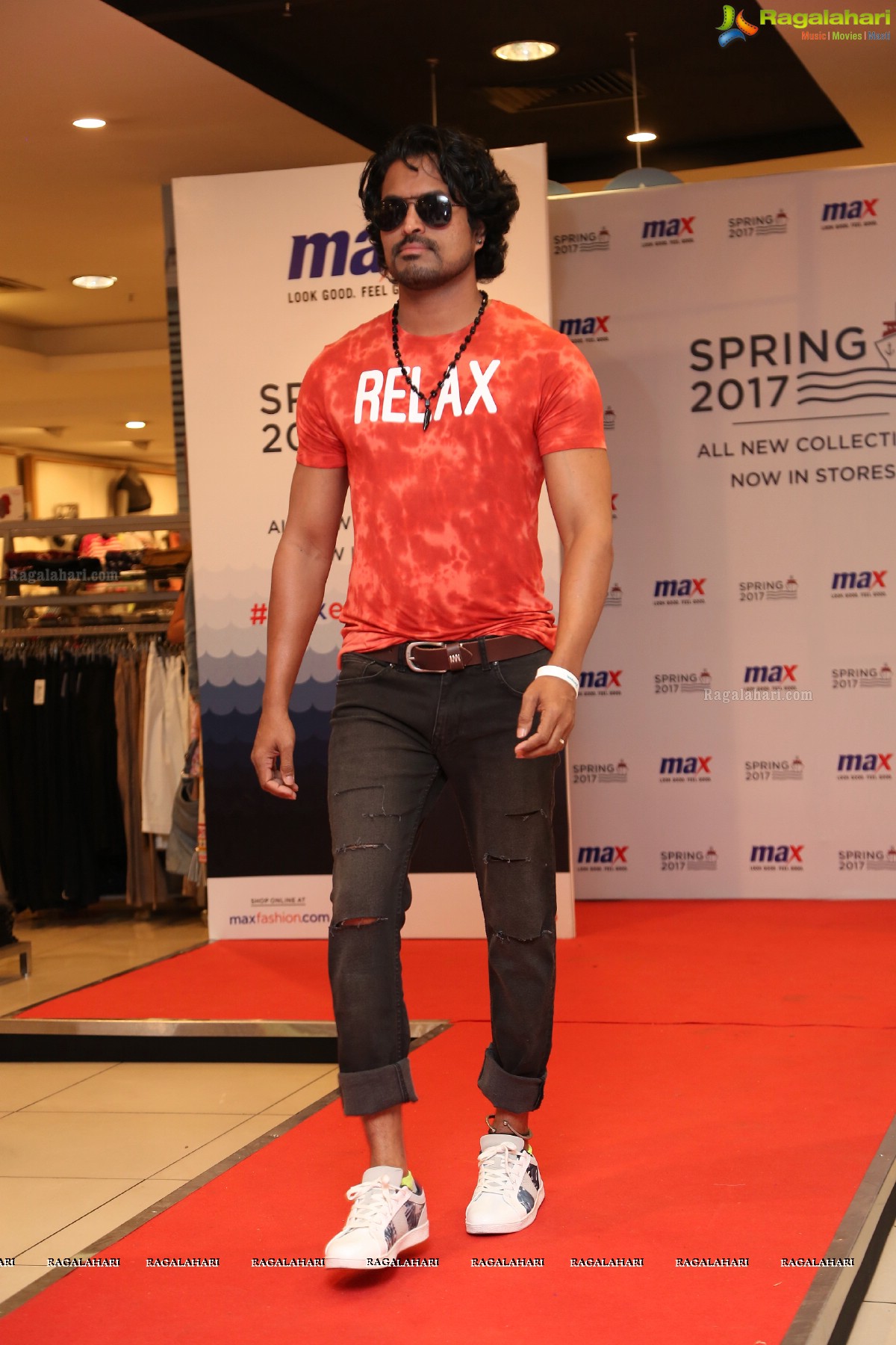 Max Fashion India Spring/Summer 2017 Collection Launch with Grand Fashion Show at Max, City Centre, Banjara Hills