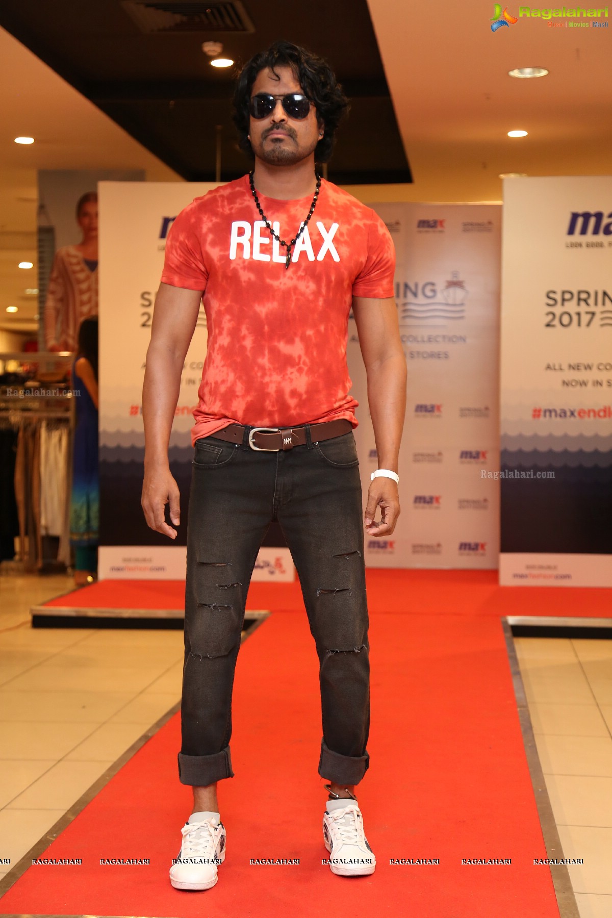 Max Fashion India Spring/Summer 2017 Collection Launch with Grand Fashion Show at Max, City Centre, Banjara Hills