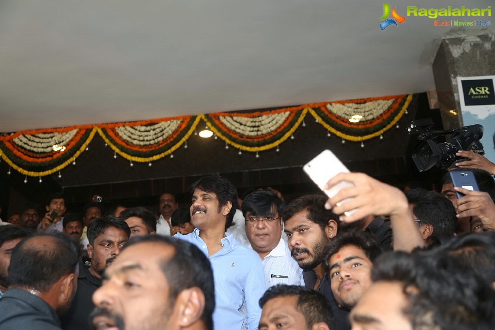 Nagarjuna inaugurates Asian Swapna Theater at Kattedan, Hyderabad