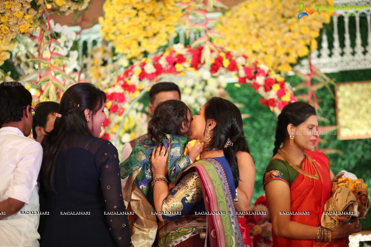 Cradle Ceremony of Nageshwar Rao Vattam at Marriot Convention Centre