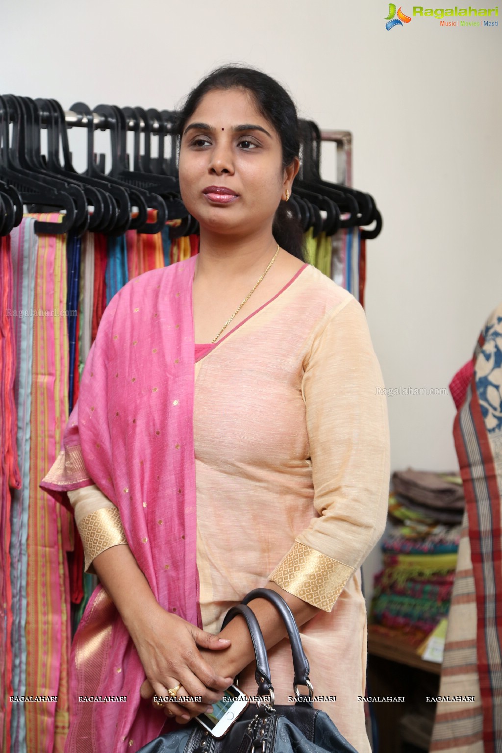 Launch of Exclusive Exhibition of Organic Sarees by Vijayalakshmi Nachiar at Beyond Coffee, Hyderabad