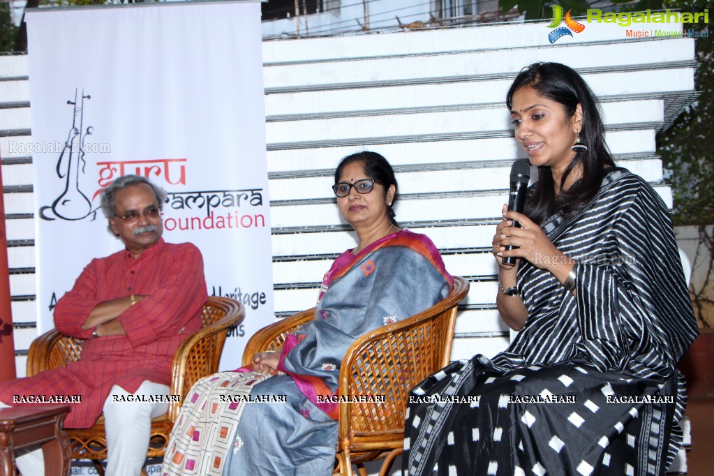 Guru Parampara Foundation Press Meet of Violin Concert, Hyderabad