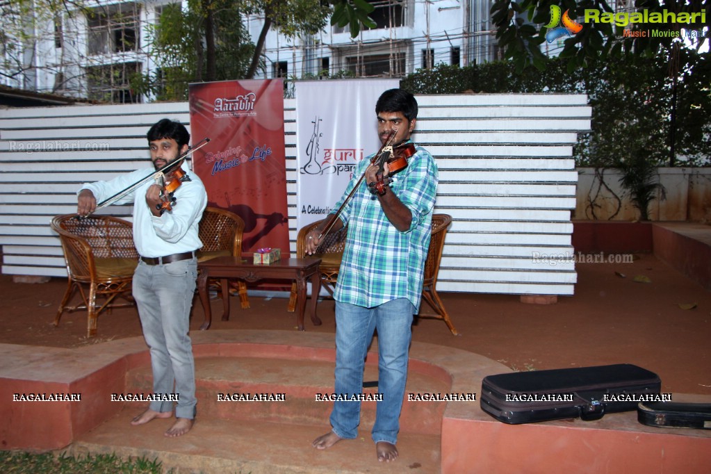 Guru Parampara Foundation Press Meet of Violin Concert, Hyderabad