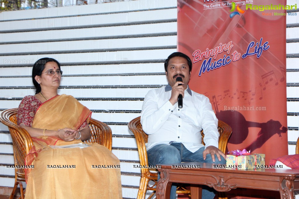 Guru Parampara Foundation Press Meet of Violin Concert, Hyderabad