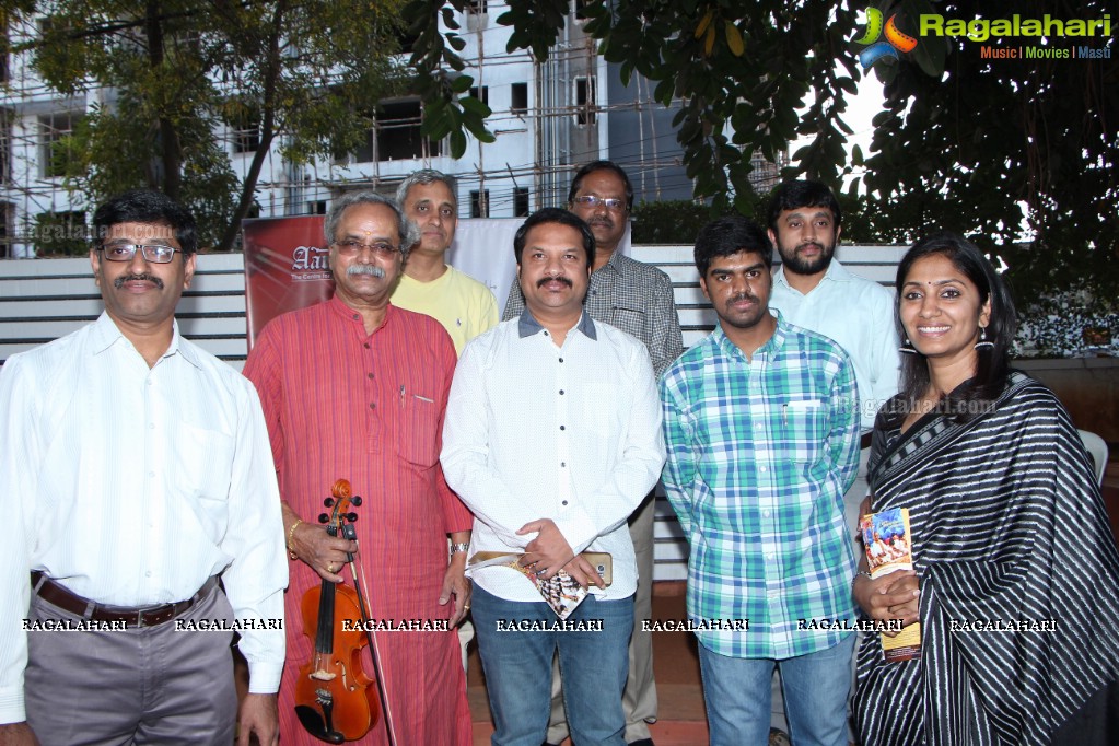 Guru Parampara Foundation Press Meet of Violin Concert, Hyderabad