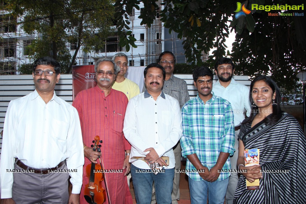 Guru Parampara Foundation Press Meet of Violin Concert, Hyderabad