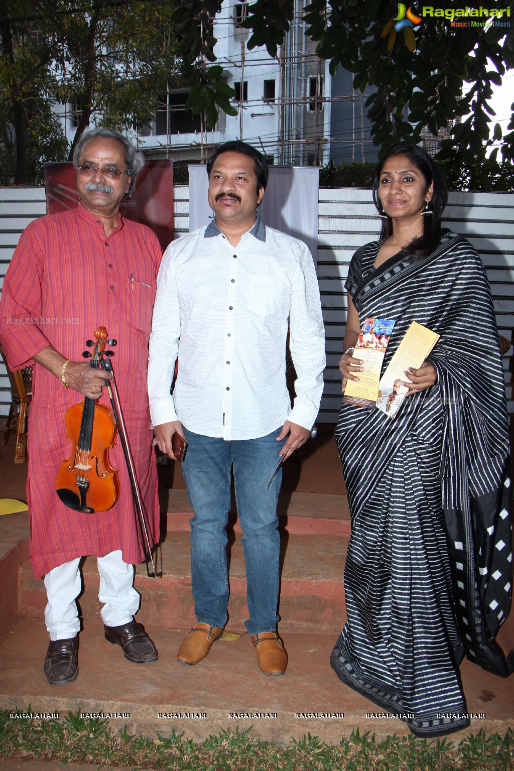 Guru Parampara Foundation Press Meet of Violin Concert, Hyderabad