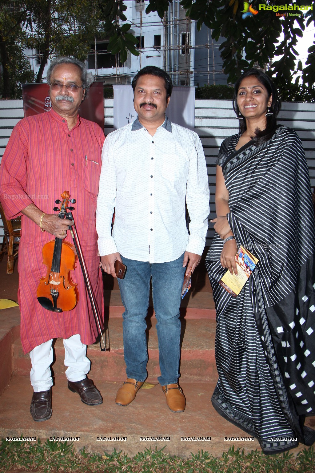 Guru Parampara Foundation Press Meet of Violin Concert, Hyderabad
