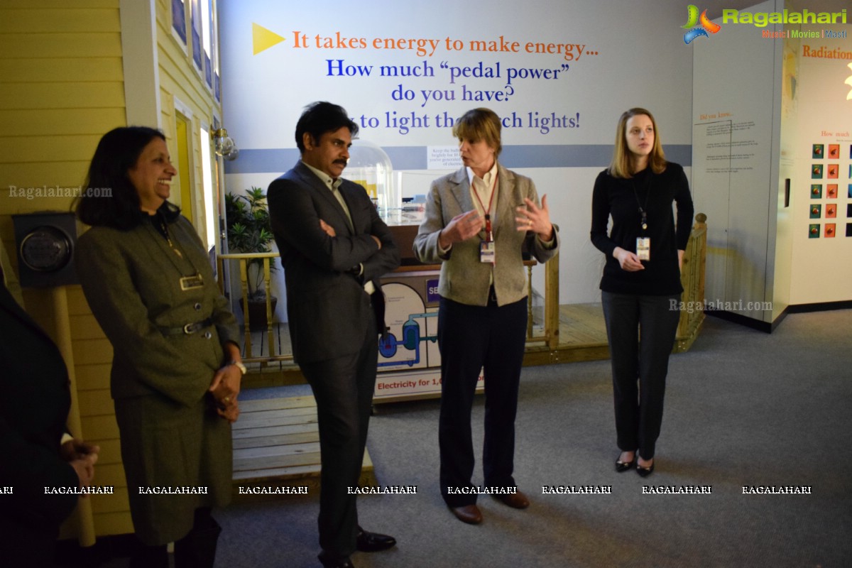 Pawan Kalyan visits Nuclear Power Plants in USA