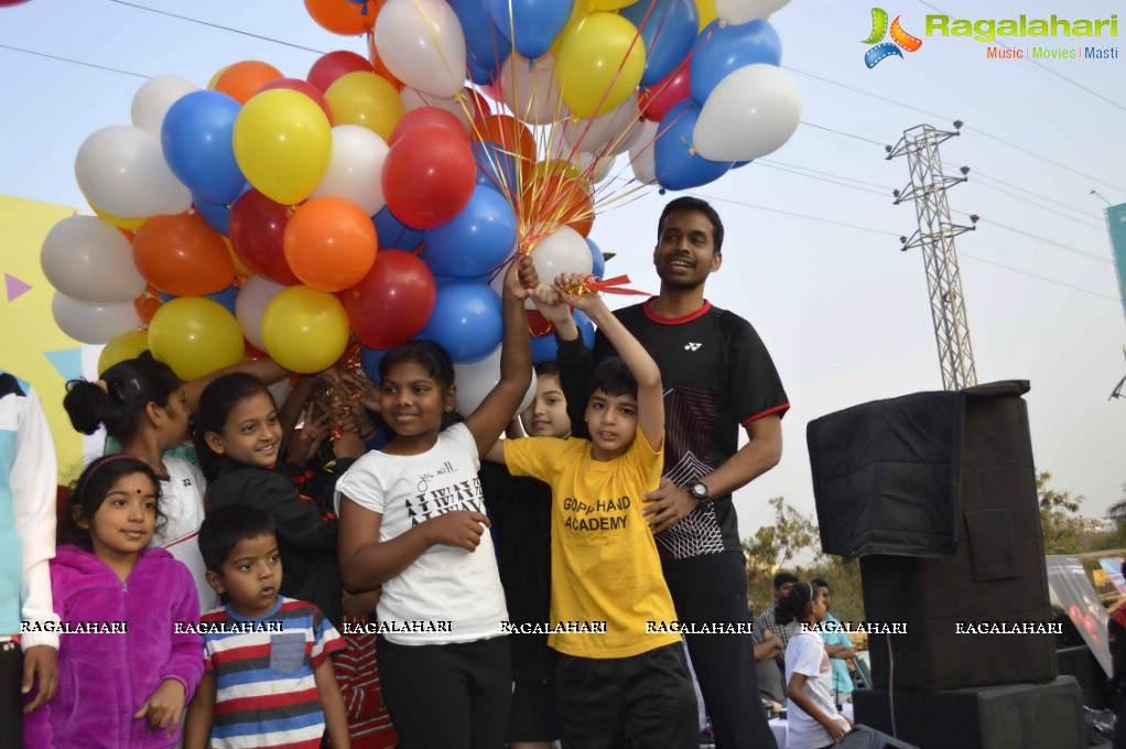 Physical Literacy Day at Gachibowli, Hyderabad