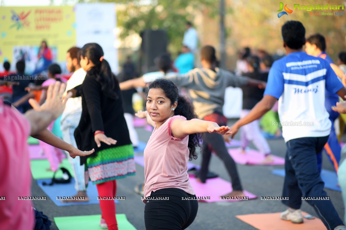 Physical Literacy Days at Pullela Gopichand Badminton Academy, Hyderabad (Feb. 19, 2017)