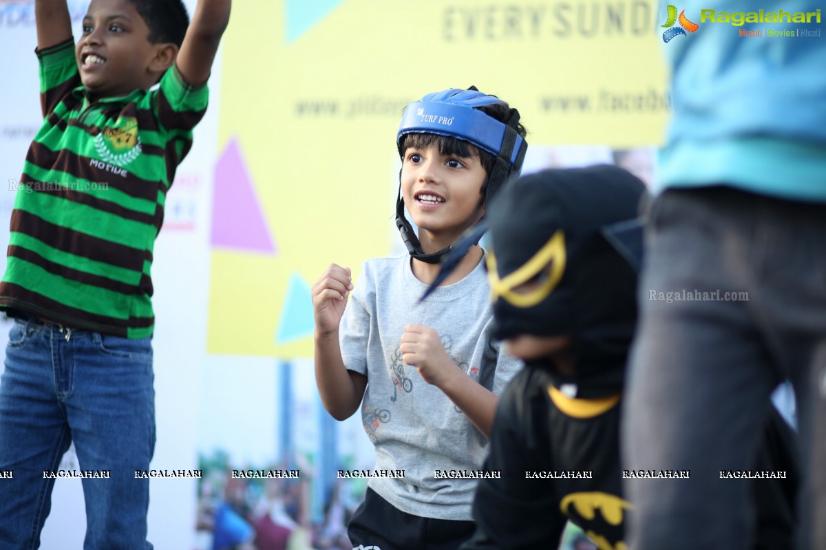 Physical Literacy Days at Pullela Gopichand Badminton Academy, Hyderabad (Feb. 19, 2017)