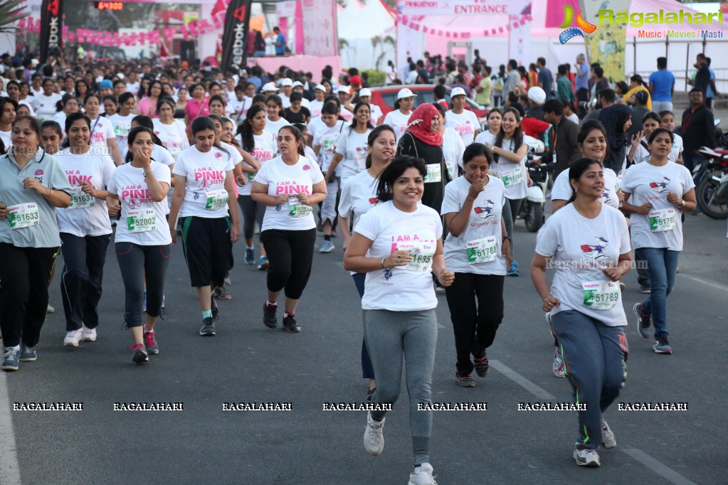 Hyderabad Pinkathon at People's Plaza, Hyderabad