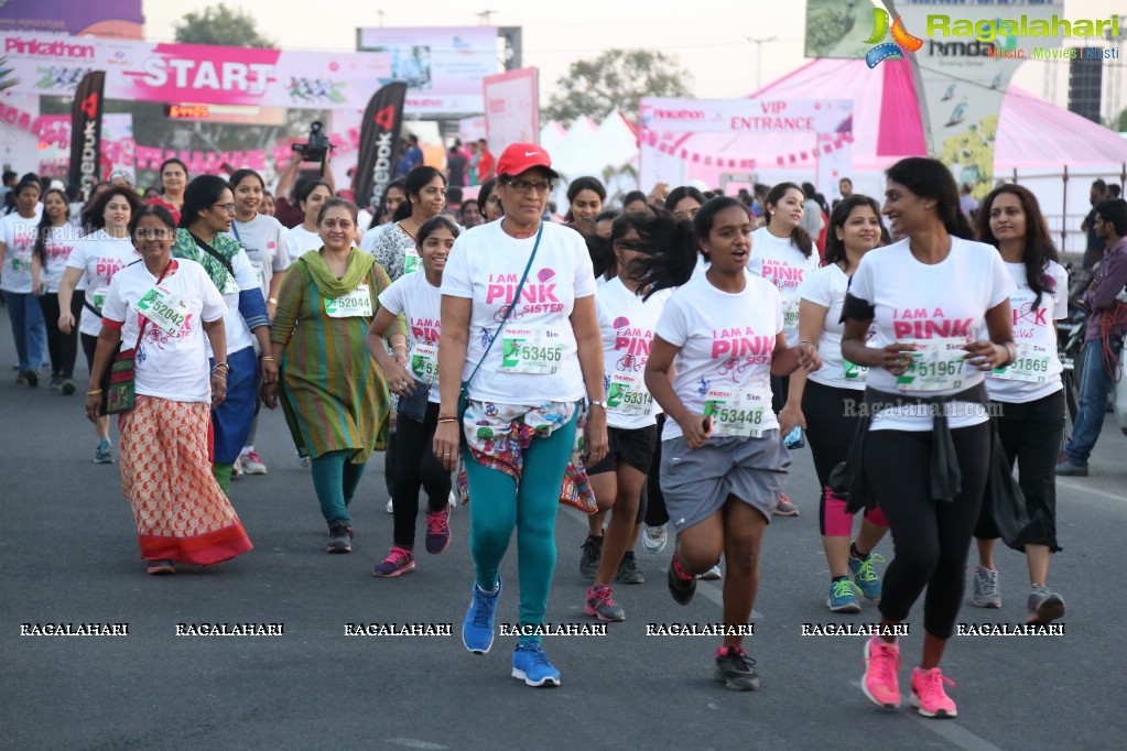 Hyderabad Pinkathon at People's Plaza, Hyderabad