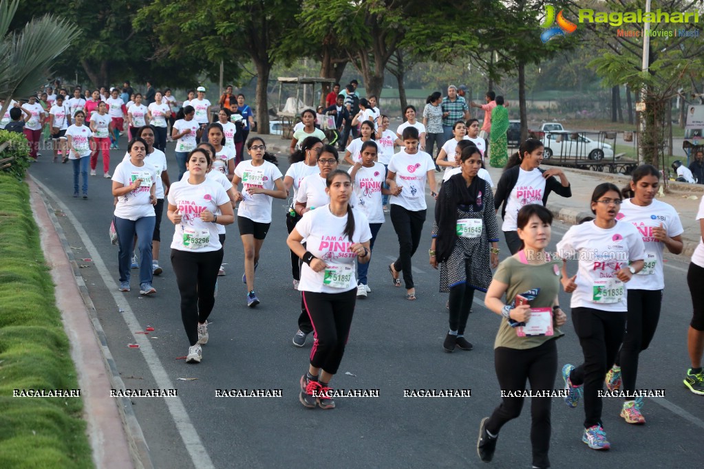 Hyderabad Pinkathon at People's Plaza, Hyderabad