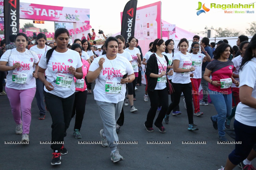 Hyderabad Pinkathon at People's Plaza, Hyderabad