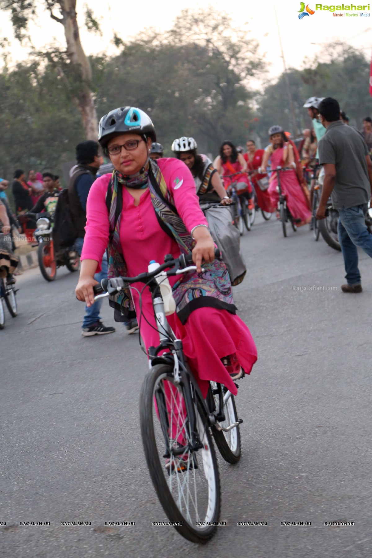 Pinkathon - A Cycle Rally with Milind at Hyderabad Bicycling Club, Hyderabad