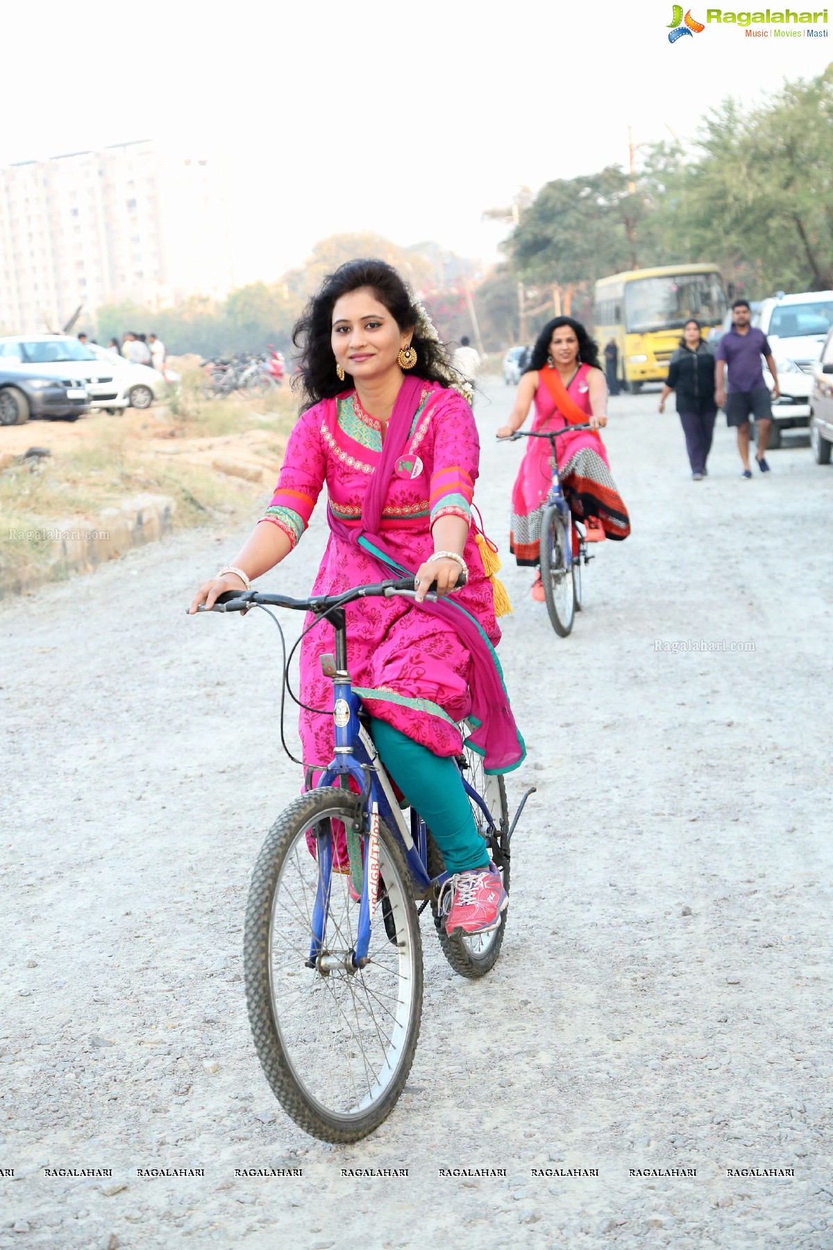 Pinkathon - A Cycle Rally with Milind at Hyderabad Bicycling Club, Hyderabad