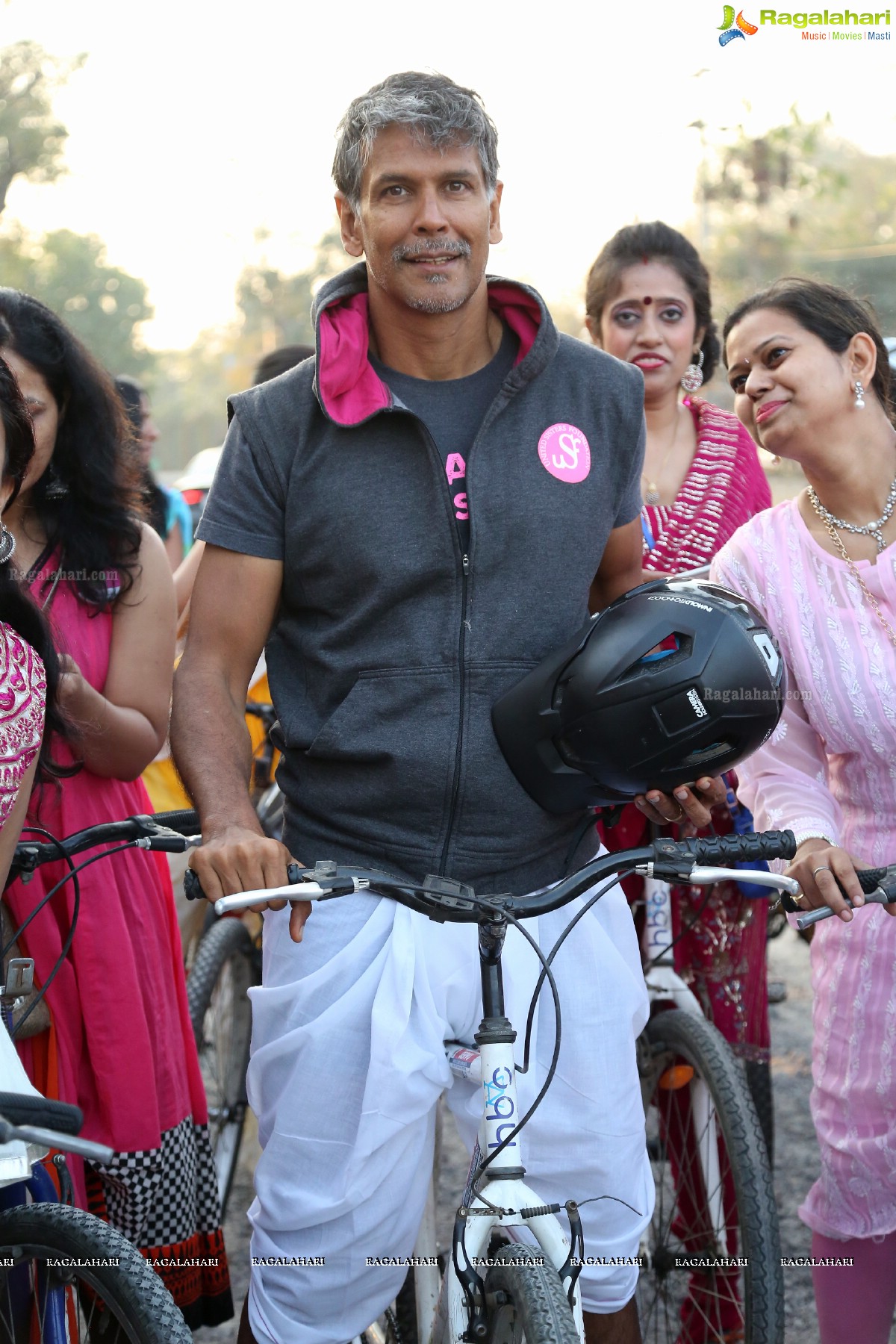 Pinkathon - A Cycle Rally with Milind at Hyderabad Bicycling Club, Hyderabad