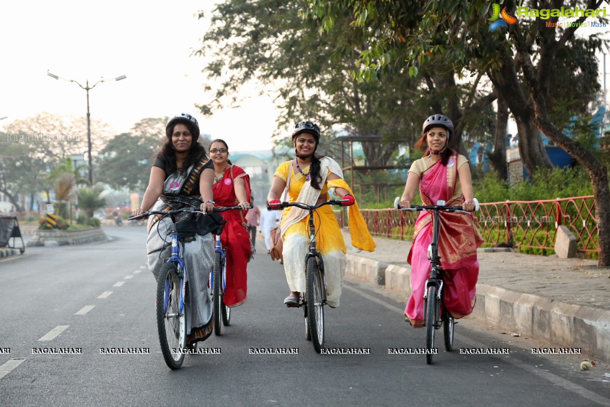 Pinkathon - A Cycle Rally with Milind at Hyderabad Bicycling Club, Hyderabad