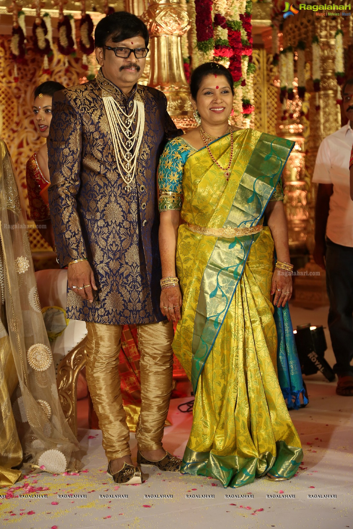 Rajeev and Prathyusha Wedding Reception at JRC Convention, Hyderabad