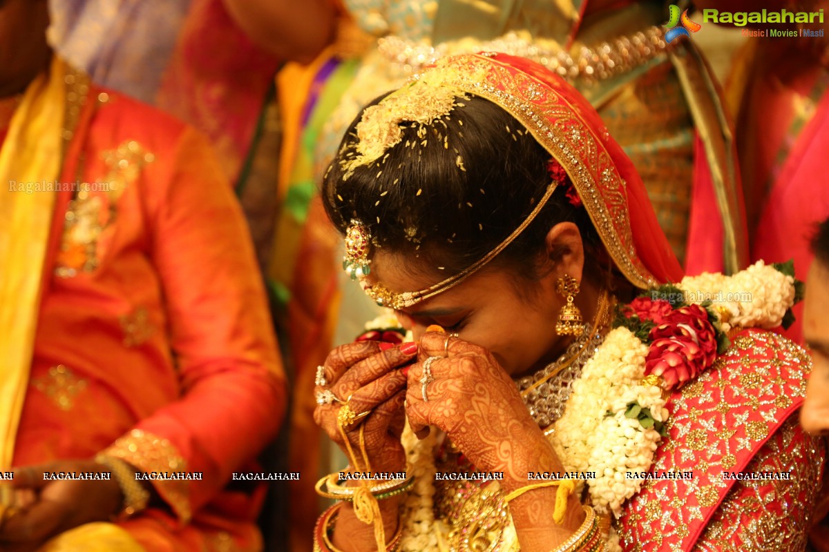 Grand Wedding Ceremony of Sai Rajesh with Divya at Shree Convention, Kompally, Hyderabad