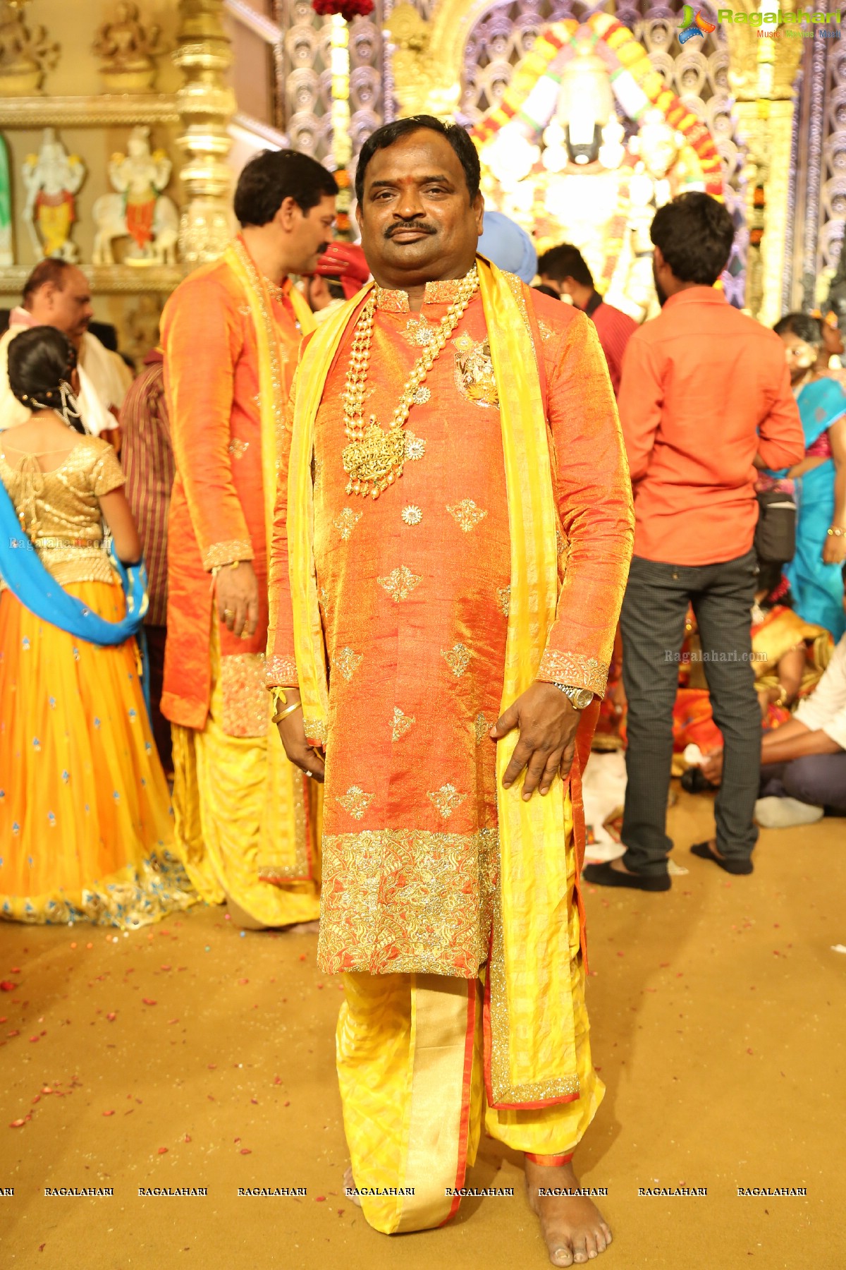 Grand Wedding Ceremony of Sai Rajesh with Divya at Shree Convention, Kompally, Hyderabad