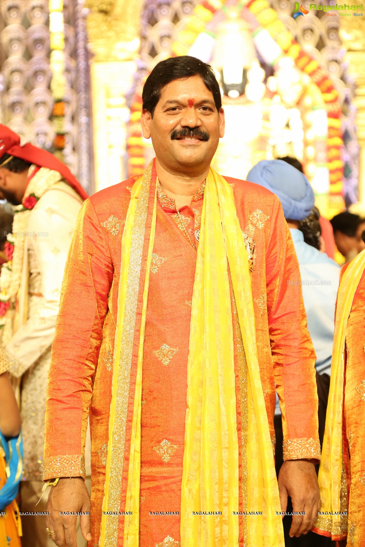 Grand Wedding Ceremony of Sai Rajesh with Divya at Shree Convention, Kompally, Hyderabad