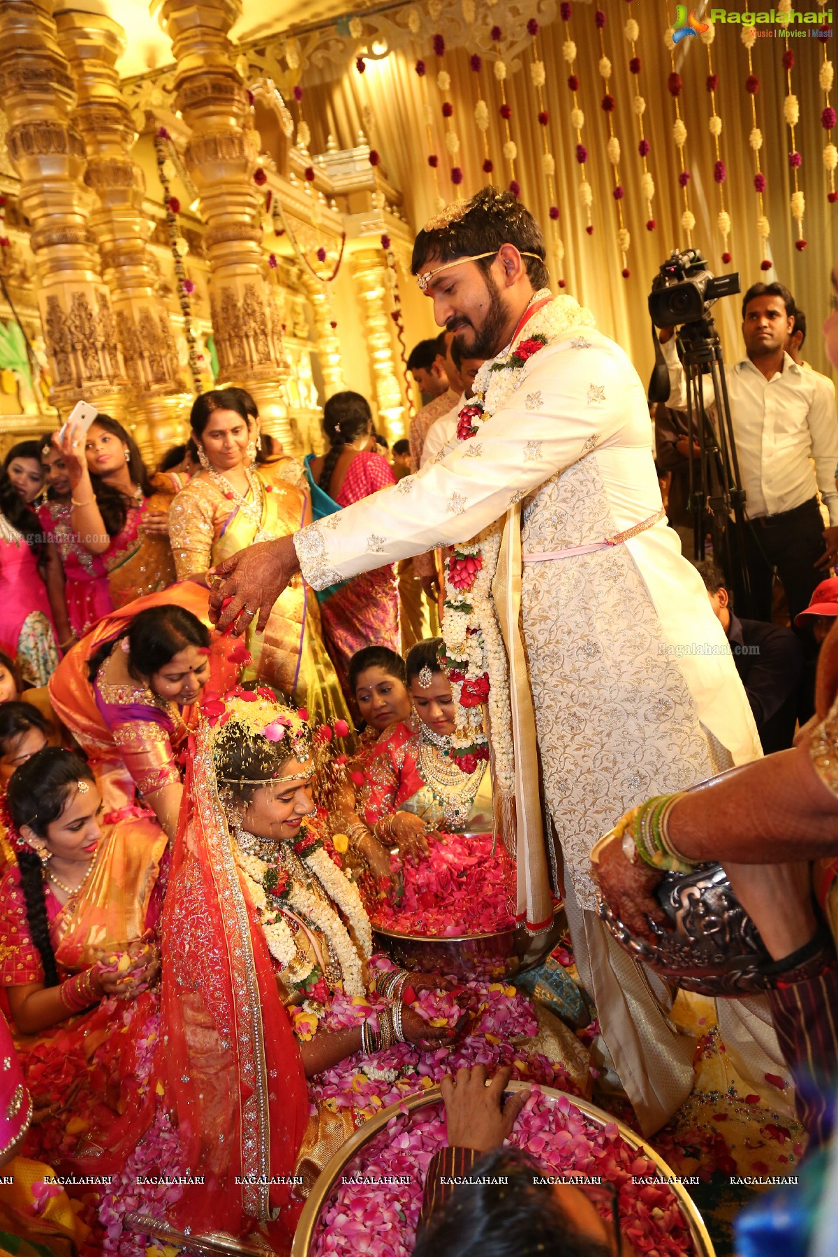 Grand Wedding Ceremony of Sai Rajesh with Divya at Shree Convention, Kompally, Hyderabad