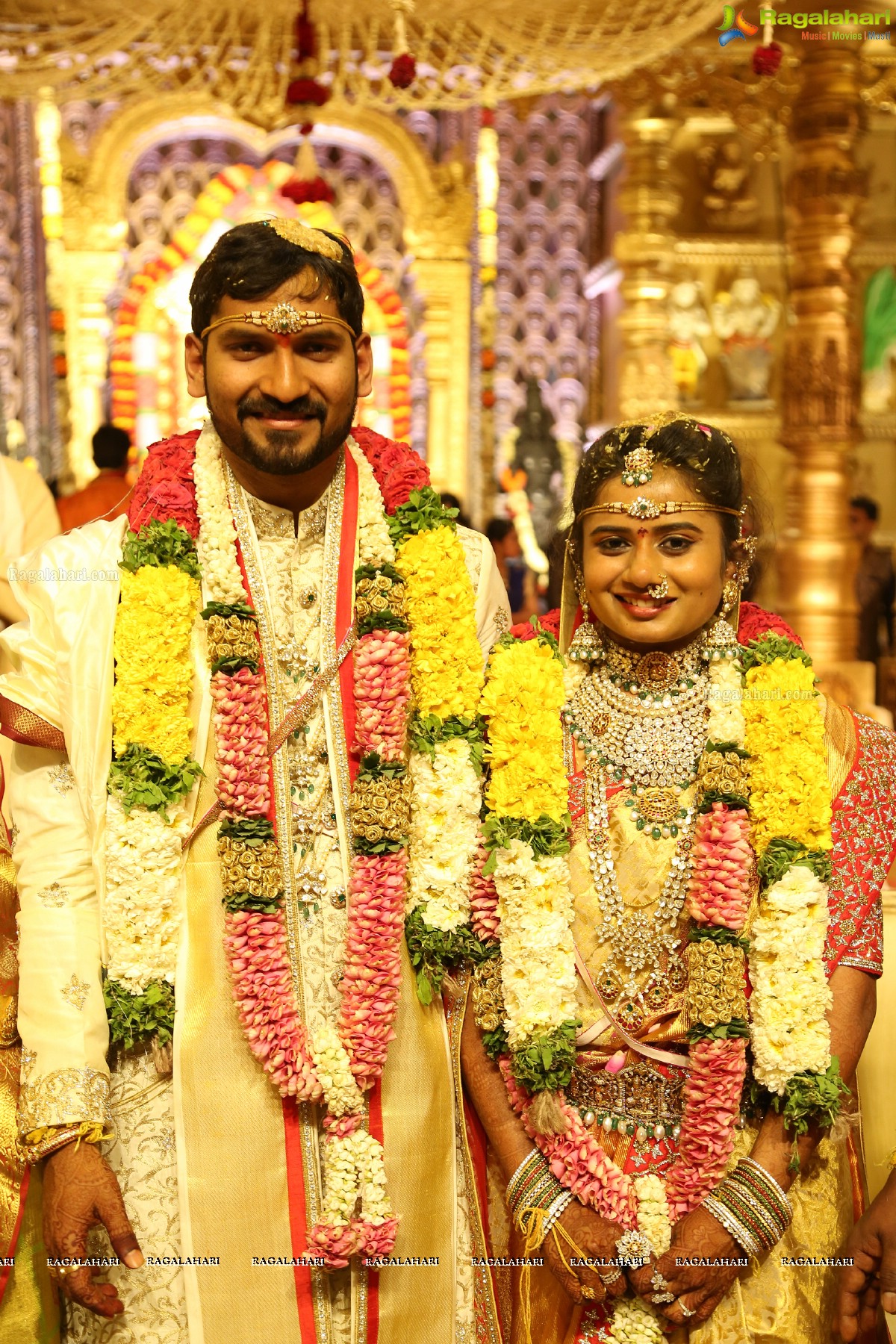 Grand Wedding Ceremony of Sai Rajesh with Divya at Shree Convention, Kompally, Hyderabad