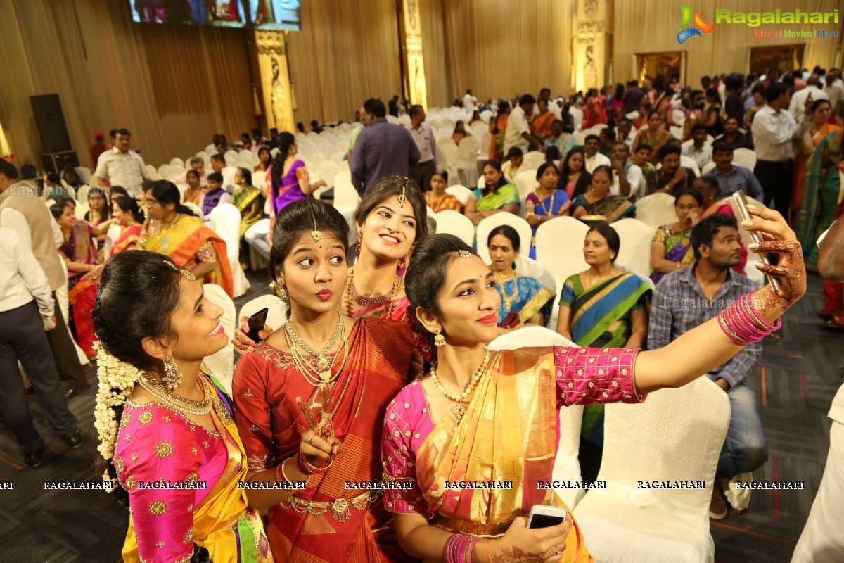 Grand Wedding Ceremony of Sai Rajesh with Divya at Shree Convention, Kompally, Hyderabad